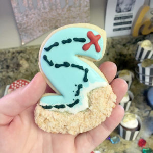 pirate themed cookie