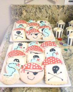 pirate themed cookies