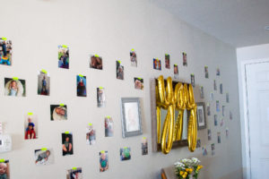 Pictures at a banana themed first birthday