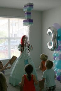 mermaid party piñata