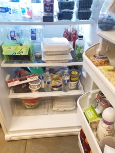 moms stock the fridge for girls weekend