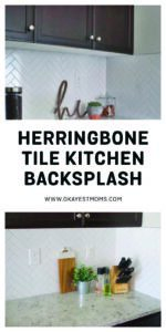 Herringbone Subway Tile Backsplash