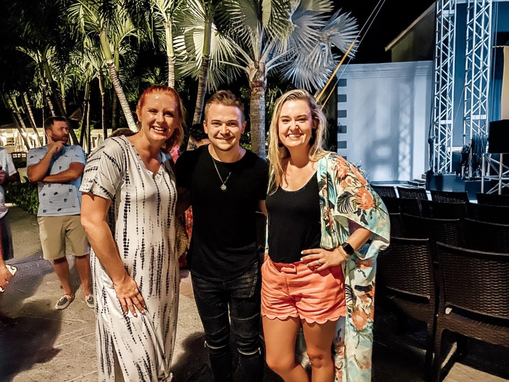 okayest moms with Hunter Hayes