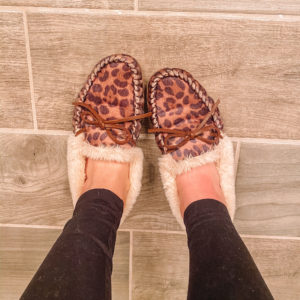 J. Crew moccasin slippers
