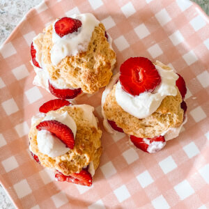 Buttermilk Drop Biscuits + Easy Strawberry Shortcake