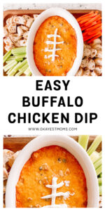 Easy Buffalo Chicken Dip