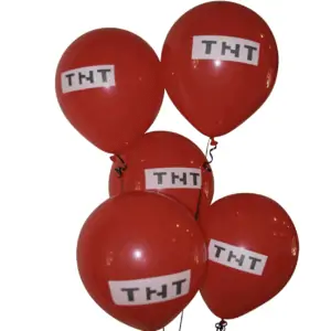 TNT Minecraft Balloons