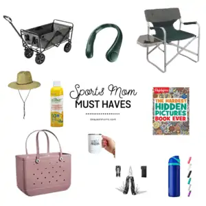 sports mom must haves