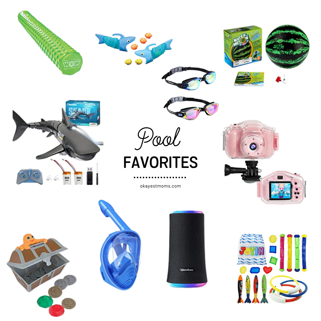 A round up of our favorite pool toys and poolside accessories